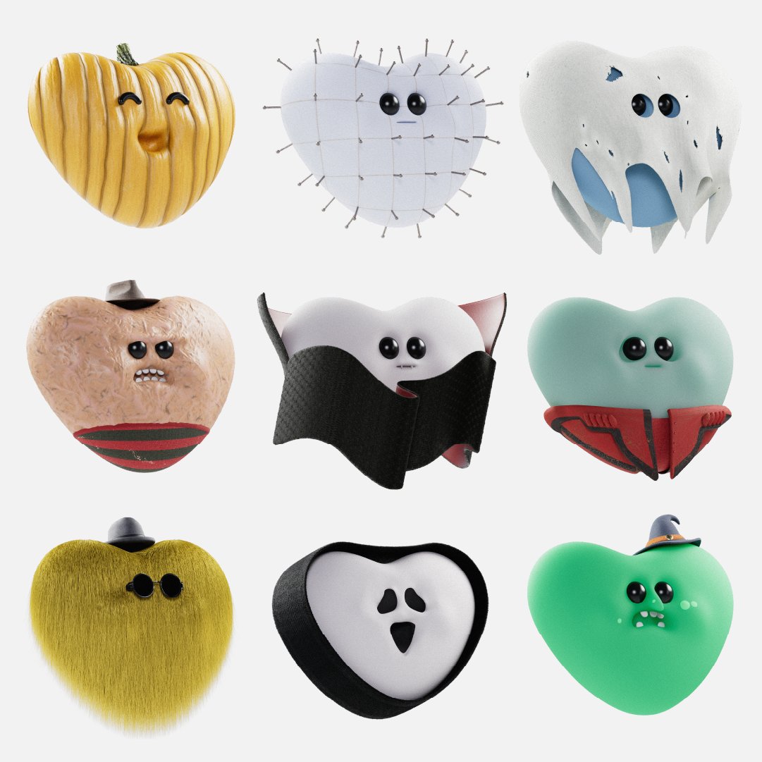 Hearties: Round 9 
Halloween Edition

Wednesday 10/26 @ 11:30AM CST
<a href="/exchgART/">Exchange Art</a>