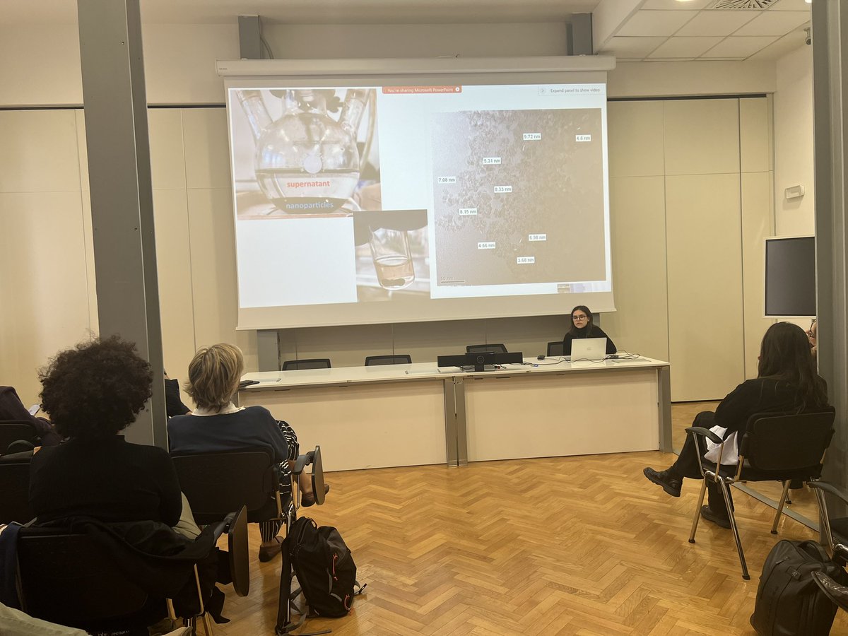 ProjectRevenue's tweet photo. I ricercatori di @polimi e @CampusBioMedico presentano i risultati della ricerca e sperimentazione  sui metodi di separazione a valle @cnr_irsa @LE2Cluster #confondazionecariplo https://t.co/0CG3IpHZoX