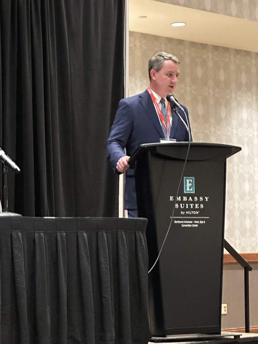 Bankers heard the opening remarks this morning from ABA Chairman, Randy Scott, and ELS President, Derek Eckelhoff. #ABALeaders