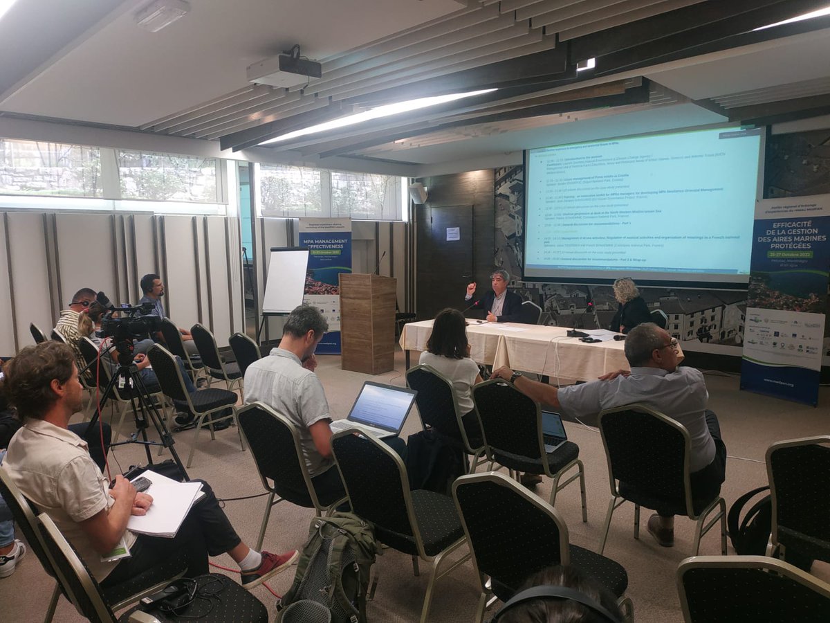 The 3rd session of the day was about Effective responses to emergency and existential threats to MPAs

#Bestpractices, key tools and strategies were shared to help support managers as they improve and adapt their management style and better serve their MPAs.

#MedPANworkshop
