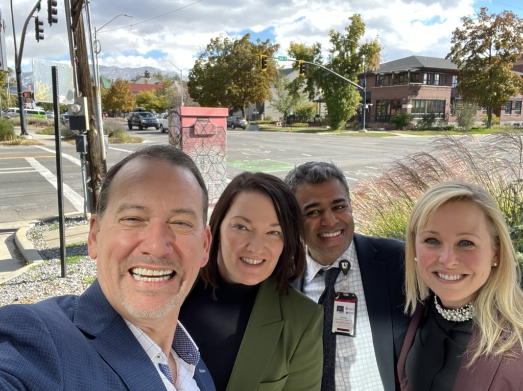 <a href="/AmyDicksonRx/">Amy Dickson</a> and I had a chance to catch up with my advocacy buddy, unmatched pharmacy media expert and THE drug shortage guru, <a href="/foxerinr/">Erin Fox</a> and Amy’s <a href="/onupharmacy/">ONU Pharmacy</a> classmate and <a href="/UofUHealth/">University of Utah Health</a> Chief Pharmacy Officer Kavish Choudhary in Salt Lake City.