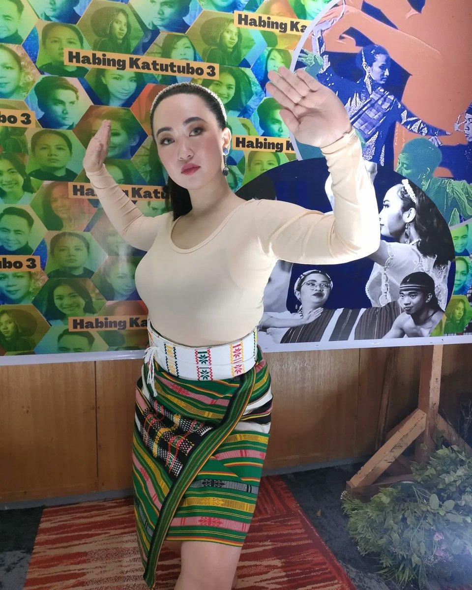 itsKimDelmas's tweet photo. Represented Mt. Province (Besao/Barlig) for Habing Katutubo III, Sala - Salamat.
Thank you GMA Regional TV for Featuring the show, This may serve as a lesson to non IP's and educate people on how to use Bahag and Tapis 🎥📺🖤
#IndigenousPeoplesDay
#Bahag #Tapis https://t.co/b4ToXOAEu3