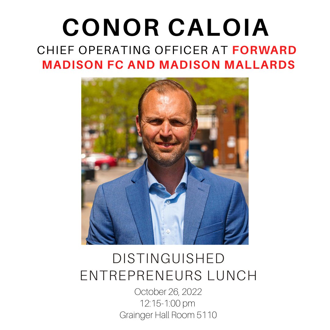 Come join us to meet UW grad Conor Caloia who found his passion for sports by interning at the Madison Mallards Baseball Club and decided he wanted to run a baseball team.

buswisc.qualtrics.com/jfe/form/SV_be…