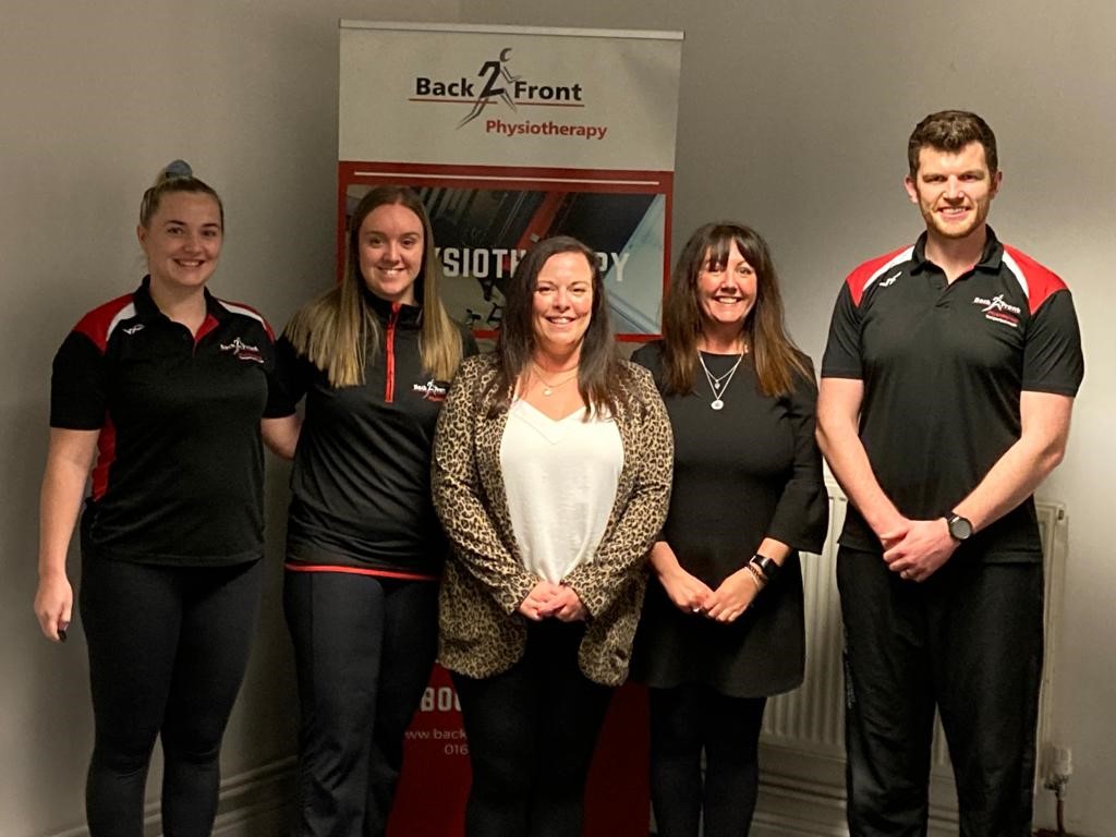 VikkiHowells's tweet photo. Good visit to @Back2FrontPhys in Aberdare, to catch up with Chris and the team about the range of services they offer.

Currently, they're taking their osteoarthritis roadshow around Cynon Valley - this condition can affect one in three over 65 year olds. https://t.co/d6fsyKMOpL