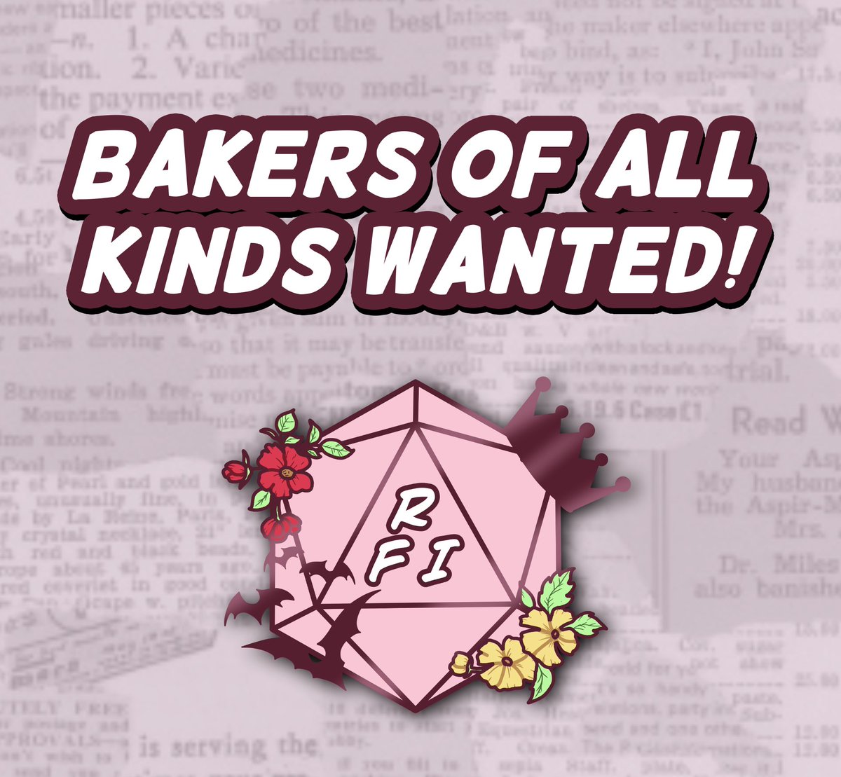 HELLO STEDDIE NATION, WE NEED YOUR CREATIVITY

Any of of you bakers? Cake decorators? Food experimenters?Then we have a new zine position for you! We are looking for recipes and cool bakes to be part of our sfw side volume, “Ready, Steddie, Bake!”

Sign up:docs.google.com/forms/d/e/1FAI…