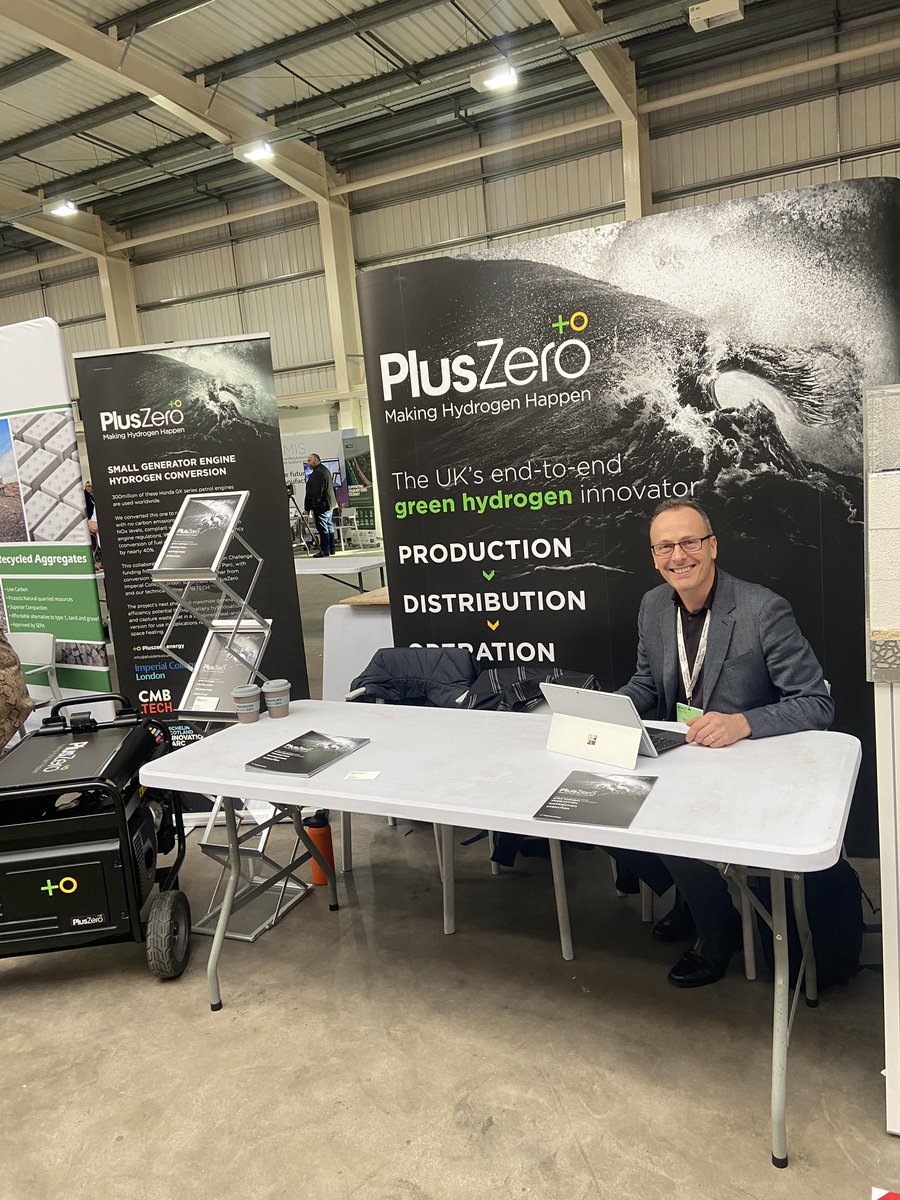 Today we’re at <a href="/BE_STbuild/">Built Environment - Smarter Transformation</a> Fest learning about sustainable innovation in the #builtenvironment Has been great chatting to members of this sector about how <a href="/PlusZeroEnergy/">PlusZero +0</a> can help them reach their #NetZero goals #bestfest2022 #MakingHydrogenHappen