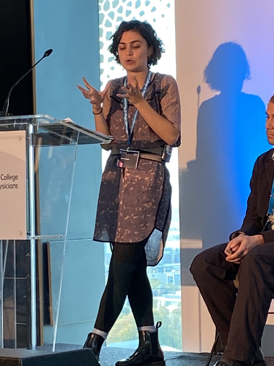 Obasi_TropMed's tweet image. @RCPhysicians Med+ in Liverpool

Global Issues Session

👉🏽@IsisCalado - argues powerfully for rights-based care for migrants. 
 
👉🏽UK’s  asylum seeker health charging - one of the most aggressive anywhere
- e.g recoup 150% of cost &amp;amp; no exemption for children or pregnant 🚺