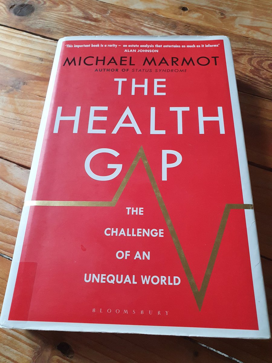 Anyone looking for a fantastic book to read, look no further. <a href="/MichaelMarmot/">Sir Michael Marmot</a>