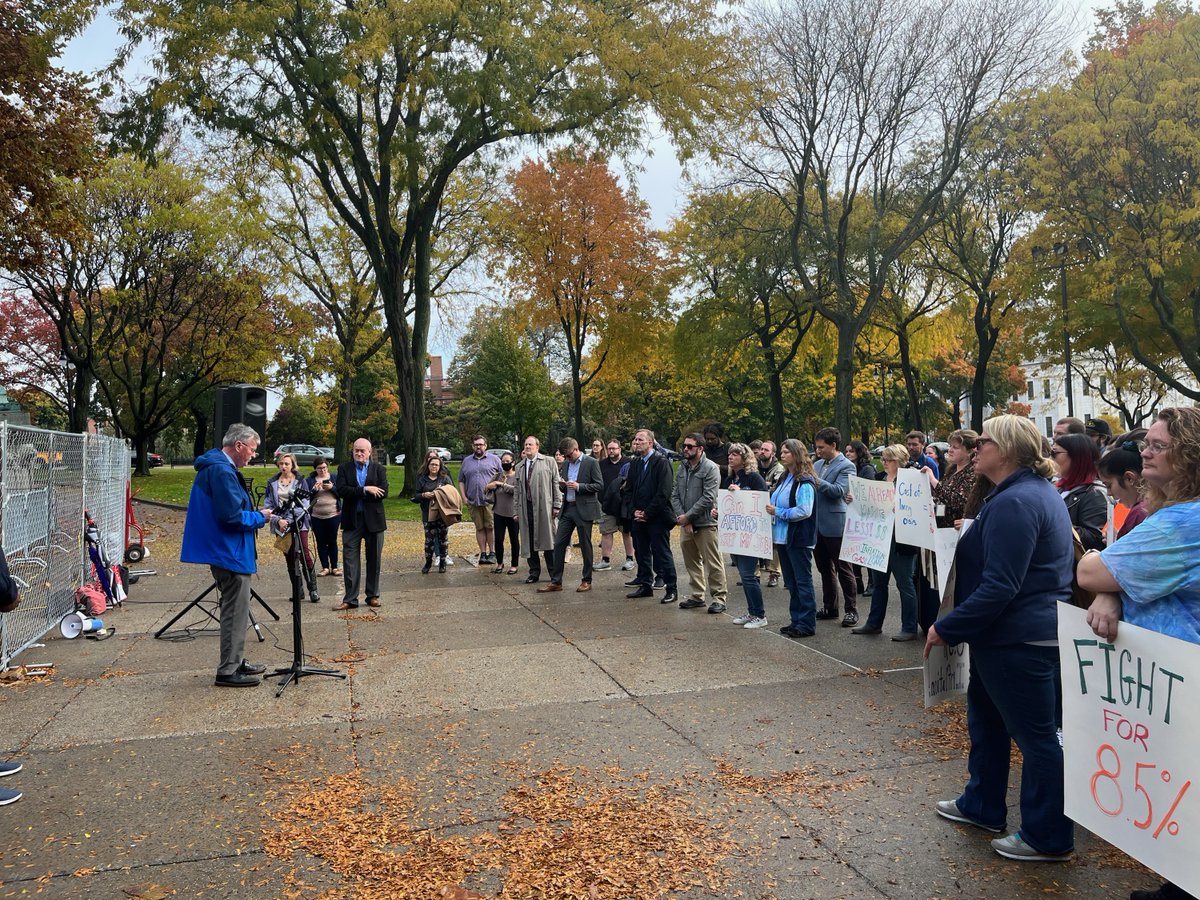 theNetworkNY's tweet photo. "We are economic development." Bill German, @_northernrivers at today's rally in Albany for an 8.5% COLA for mental health and substance use services in next year's State Budget. https://t.co/Pl9VEDwZcW
