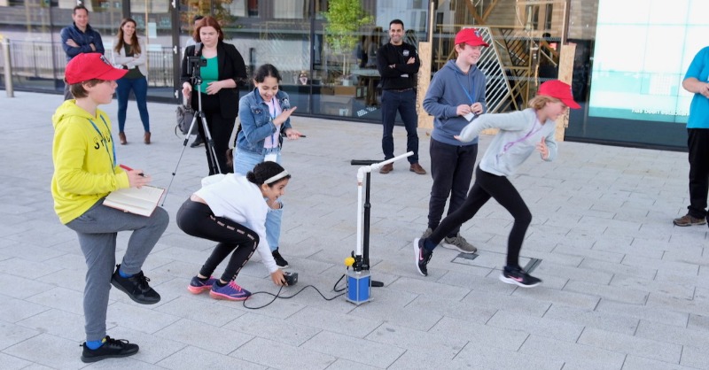 LMUKNews's tweet photo. We have lift-off! Students from 13 schools across the North East of England are this week taking part in the latest Space Camp from @athena4space, the UK’s national team in space. #spacecastle
