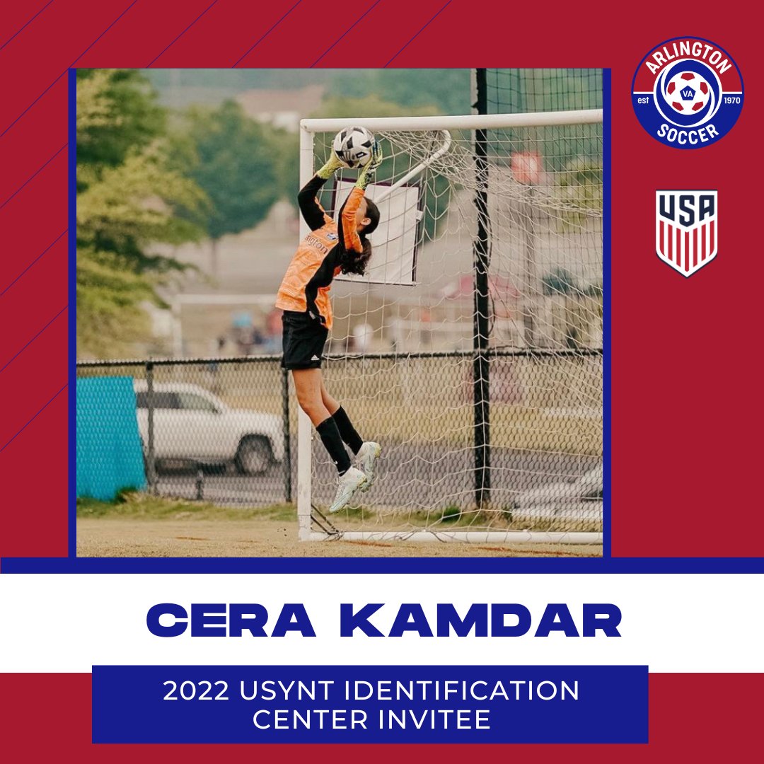 Congrats to Bella Johnson, Sammy Cancellare and Cera Kamdar from 09 Girls ECNL as they participate at the <a href="/usynt/">U.S. Soccer YNT</a> Identification Center in Richmond today!

Good luck, girls!

#TeamArlington