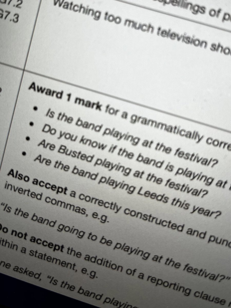 EduLee92's tweet photo. Huge fan of Busted making it into the 2018 GPS mark scheme. https://t.co/z1jz0KHE90