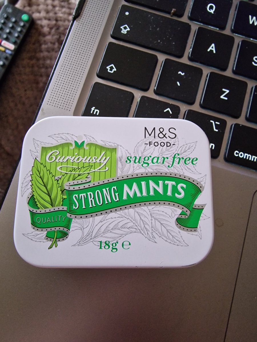 Cat7Mav's tweet photo. @marksandspencer why have you stopped stocking the sugar free curiously strong mints??? https://t.co/Rzw1r35zyS