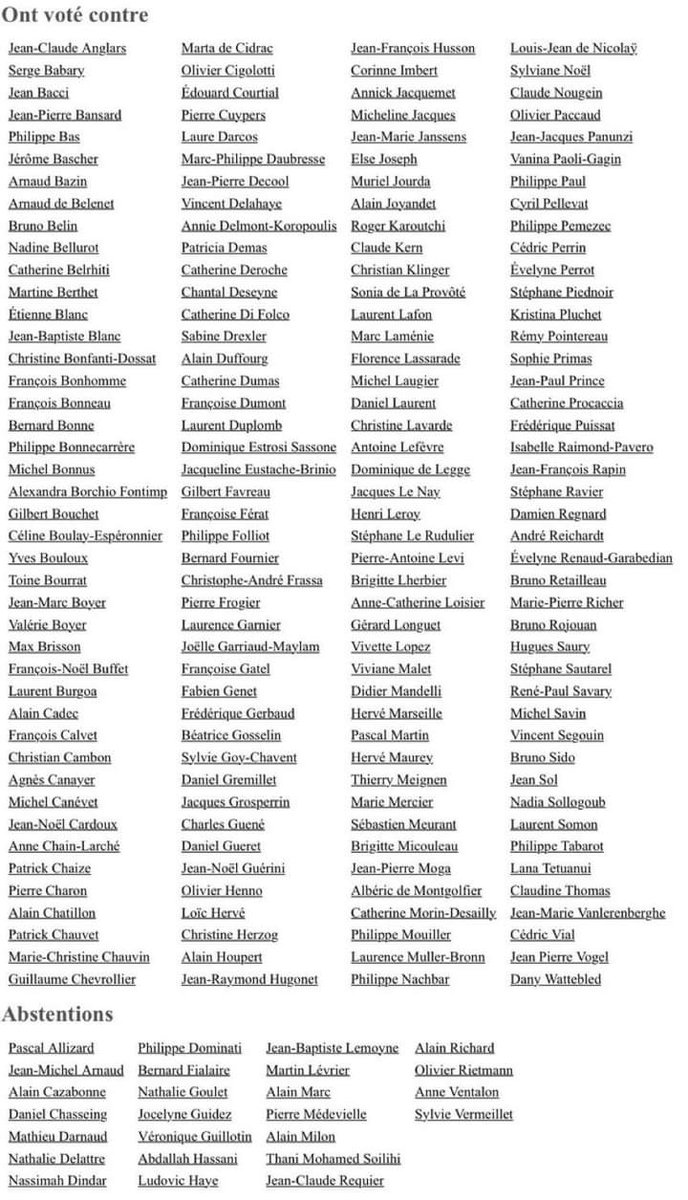 Bonjour <a href="/PALevisenat/">Pierre-Antoine Levi</a> et <a href="/F_Bonhomme/">François Bonhomme</a>, en tant que sénateurs du #TarnetGaronne vous avez voté contre la proposition de loi de Mélanie Vogel #EELV visant à garantir et protéger l’#IVG en l’inscrivant dans la Constitution.

Pourquoi ?? 

#IVGdanslaconstitution