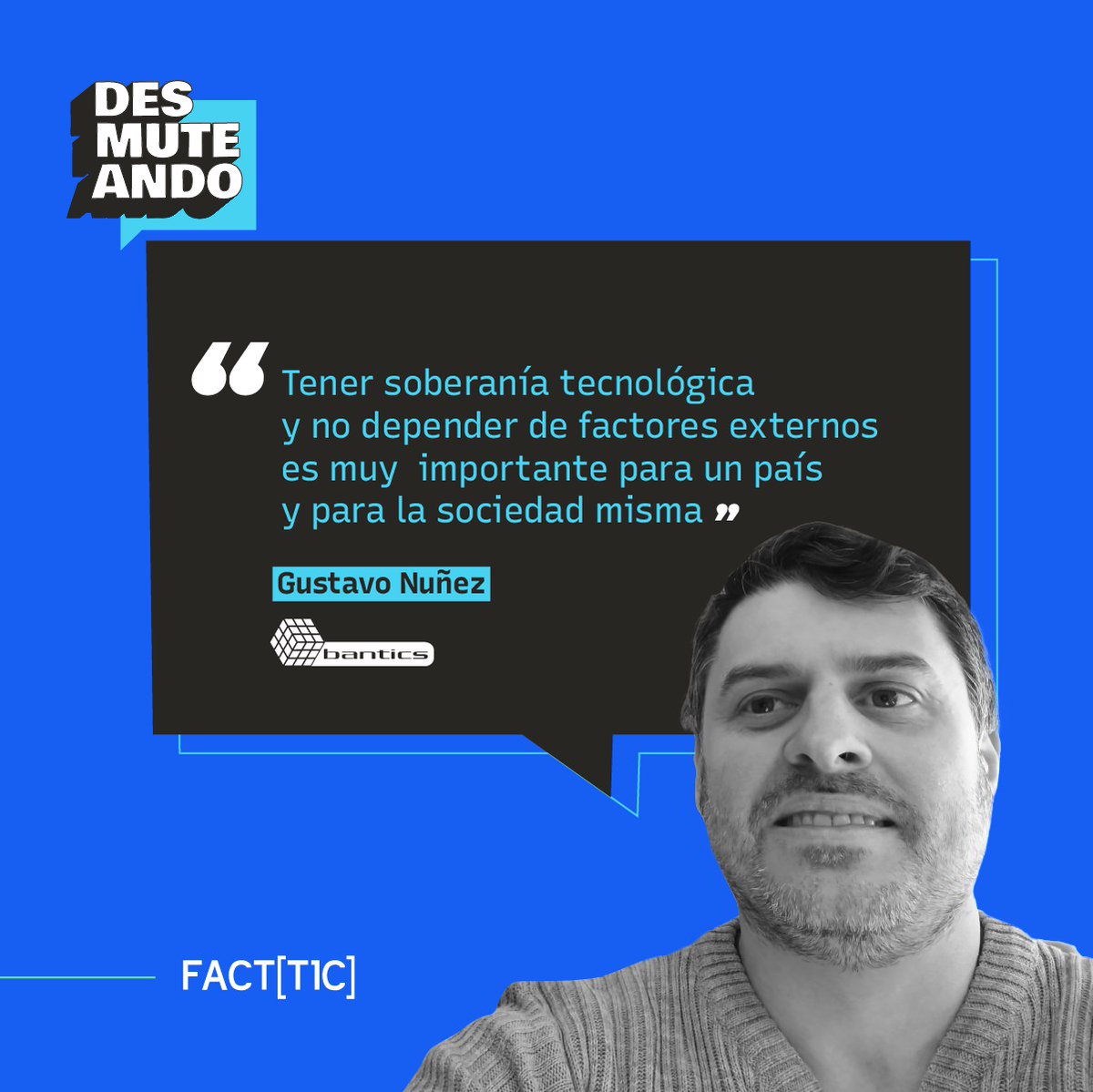 facttic's tweet photo. #Desmuteando: Una charla con las coops de FACTTIC! 😎🎙 Hoy prenden el micrófono de Martín y Gustavo de @banticscoop ¡Escuchalo acá! 👉 https://t.co/g1NpPvMHhw 

Entrevistan: Charlie de @cambacoop y Esteban de @tecsocoop

#Entrevista #Tecnología #Facttic https://t.co/9M57EGc5pk