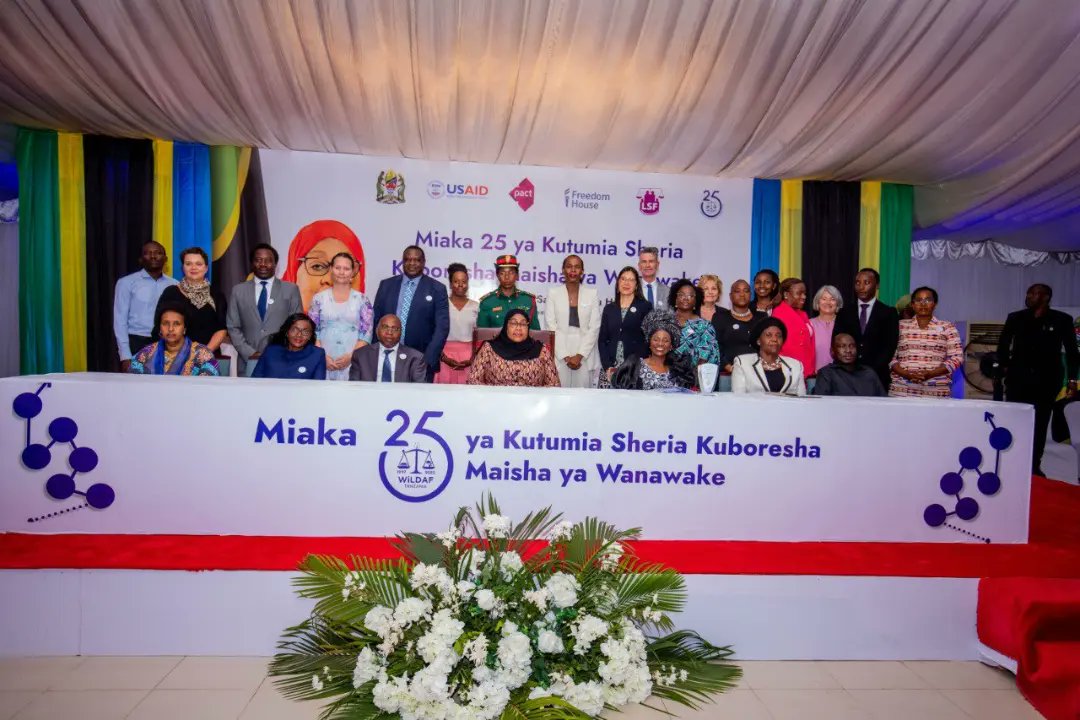 WiLDAFTz's tweet photo. WiLDAF thanks our Development Partners for joining us in the celebration of #25YearsOfWiLDAF 
WiLDAF tunawashukuru wadau wetu wa maendeleo kwa kujiunga nasi kusherekea #Miaka25yaWiLDAF https://t.co/TIM5uRGLBE