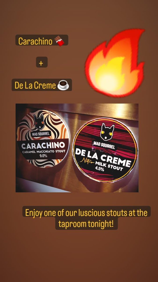 madtapberko's tweet photo. A smooth, easy-drinking, nitro milk stout, or a heavenly caramel macchiato imperial. 

Our stout selection is more than enough to keep you warm with these cold autumn evenings! ☕

#craftbeer #craftnotcrap #berko #berkhamsted #beersoftwitter #supportlocal https://t.co/3ID2bMDQki