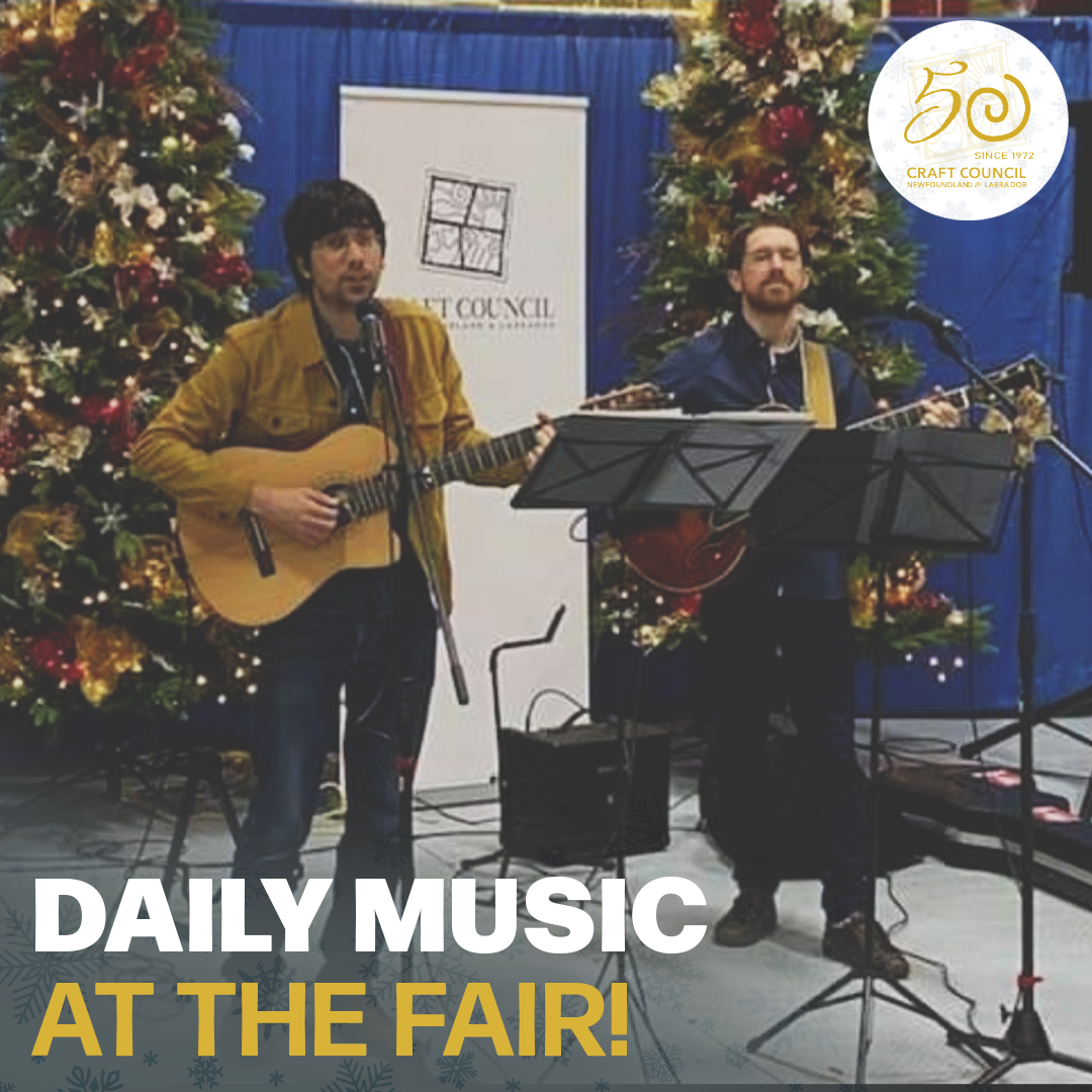 CraftCouncilNL's tweet photo. Come for the crafts and stay for the fun!🎻🎵
This year, you can enjoy daily musical performances as you peruse all the finely crafted treasures!
⭐️RSVP to our official event to stay updated: https://t.co/ejAPTfwoUt!
#ChristmasCraftFair #ComeHomeToCraft @JBRegional https://t.co/fJLDJY8Zom