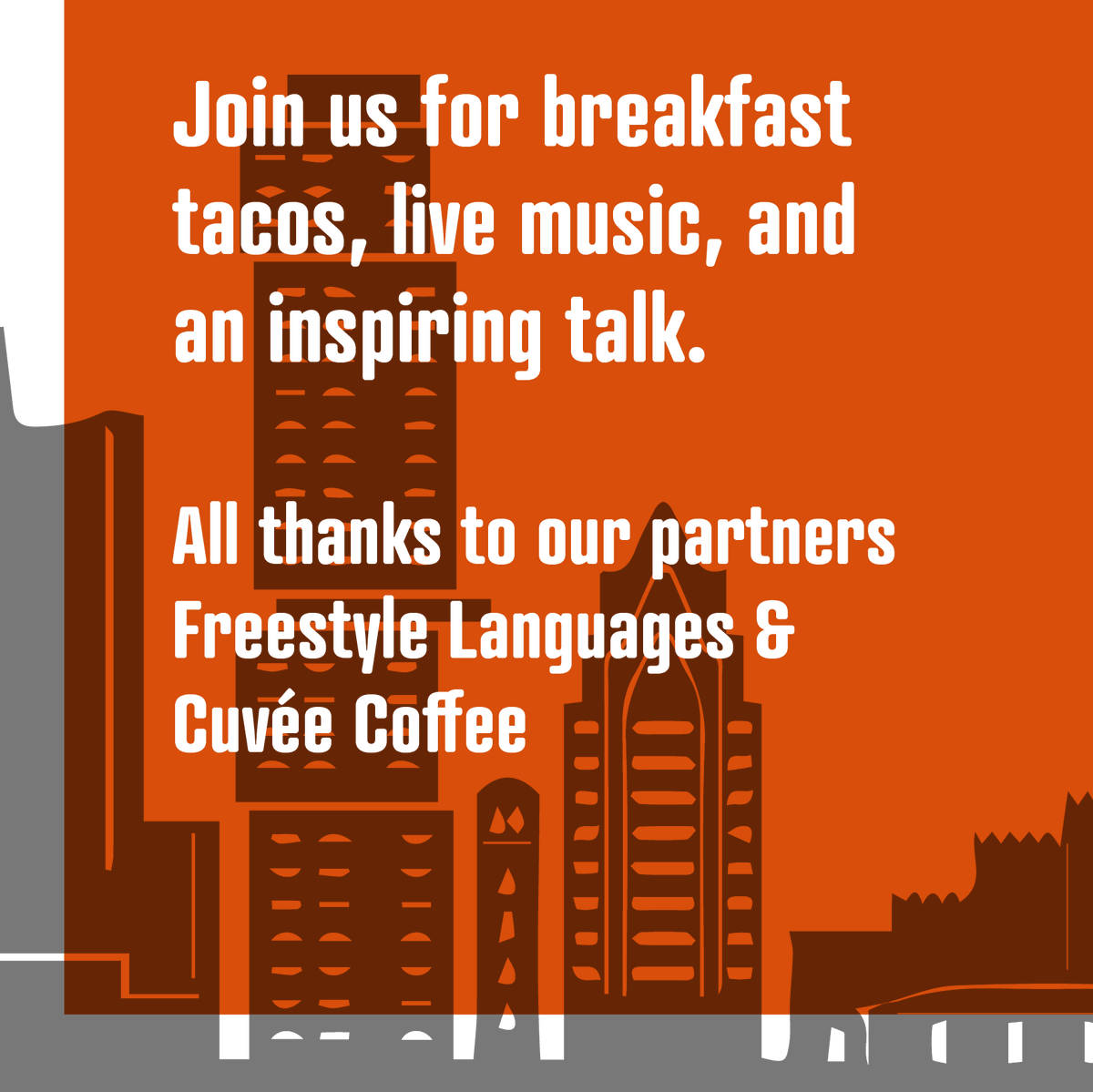CM_Austin's tweet photo. Don't miss a great morning this Friday! https://t.co/kpygpa1qYA ☕ #CMethos #CMATX https://t.co/LuVf5BknhG