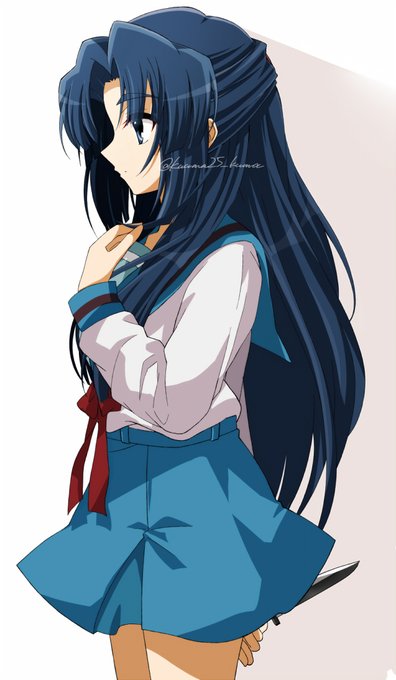 「kita high school uniform long hair」 illustration images(Latest)