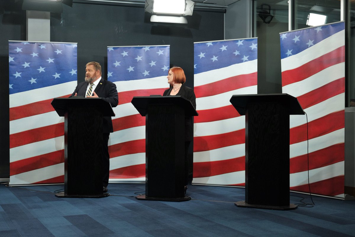 .@govkristinoem’s performance in last night’s debate is representative of her entire career: she’s absent while every day South Dakotans are left to solve the state’s real problems.