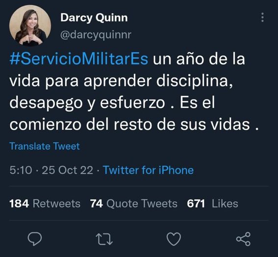 ginamonteli's tweet photo. * Le paga la tarjeta militar a los hijos. https://t.co/Gve0J3qsHF