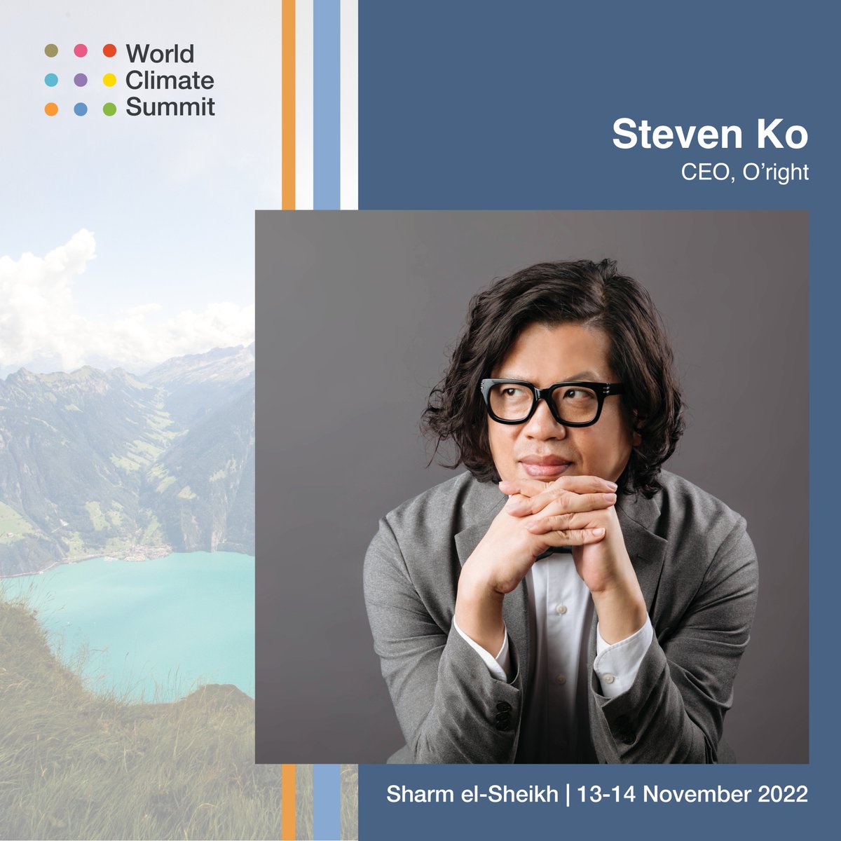 wclimate's tweet photo. Meet more of the speakers joining us at #WCSummit – The #InvestmentCOP 2022🥳
Together, our high-level respected speakers will be discussing the most urgent agendas to accelerate climate solutions🪙
Save your spot📌 https://t.co/NalpPDXzn9
#COP27 #WorldClimateSummit https://t.co/LCsdI9OsgO