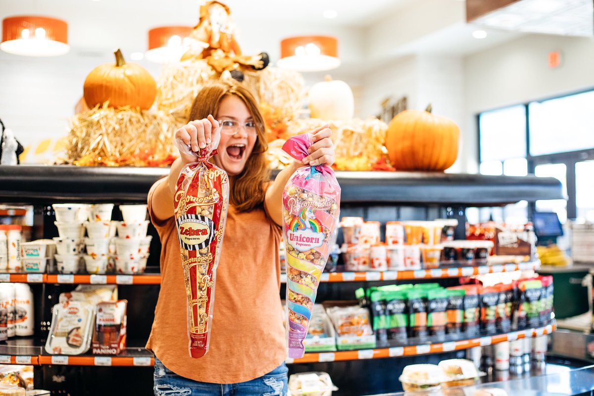6 days til Halloween 🎃👻 We’re all stocked up with sweets &amp; treats, and they’re yours for the taking! Come see us 🍿🍭🍫🍬