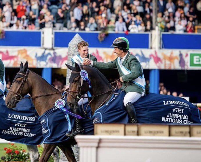 Cian_O_Connor's tweet photo. Looking forward to the Nation’s Cup this Friday in Vejer de la Frontera 🇮🇪🍀 @Sunshinecadiz 

#cianoconnor #teamkarlswood #showjumping #equestrian #horse #horsesport #equestriansoftiktok #horsevideos #horseshow #horsejumping #horselife #equestrianlife #horsecompetition #horsehack https://t.co/5oQDbS16sG