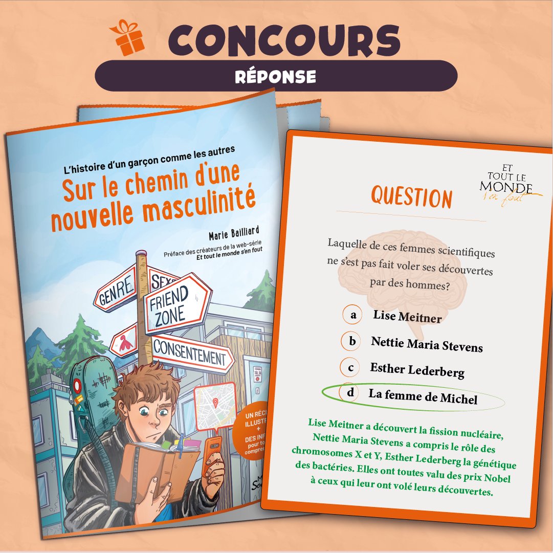 ETLMSF's tweet image. Félicitations aux gagnant.e.s du concours 🎉
Merci pour votre participation!