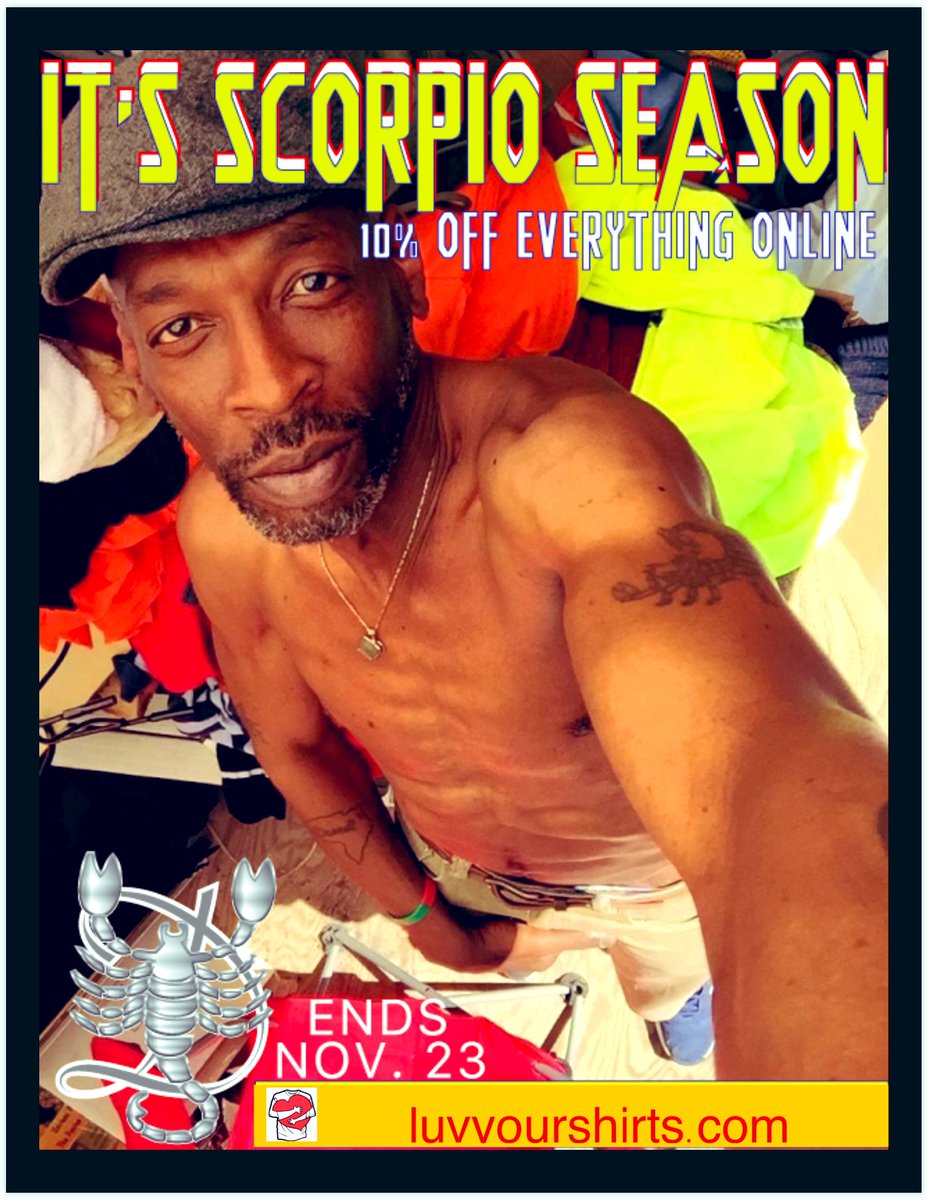 DArscorpius's tweet image. luvyourshirts.com
#ScorpioSeason #scorpio #darscorpius