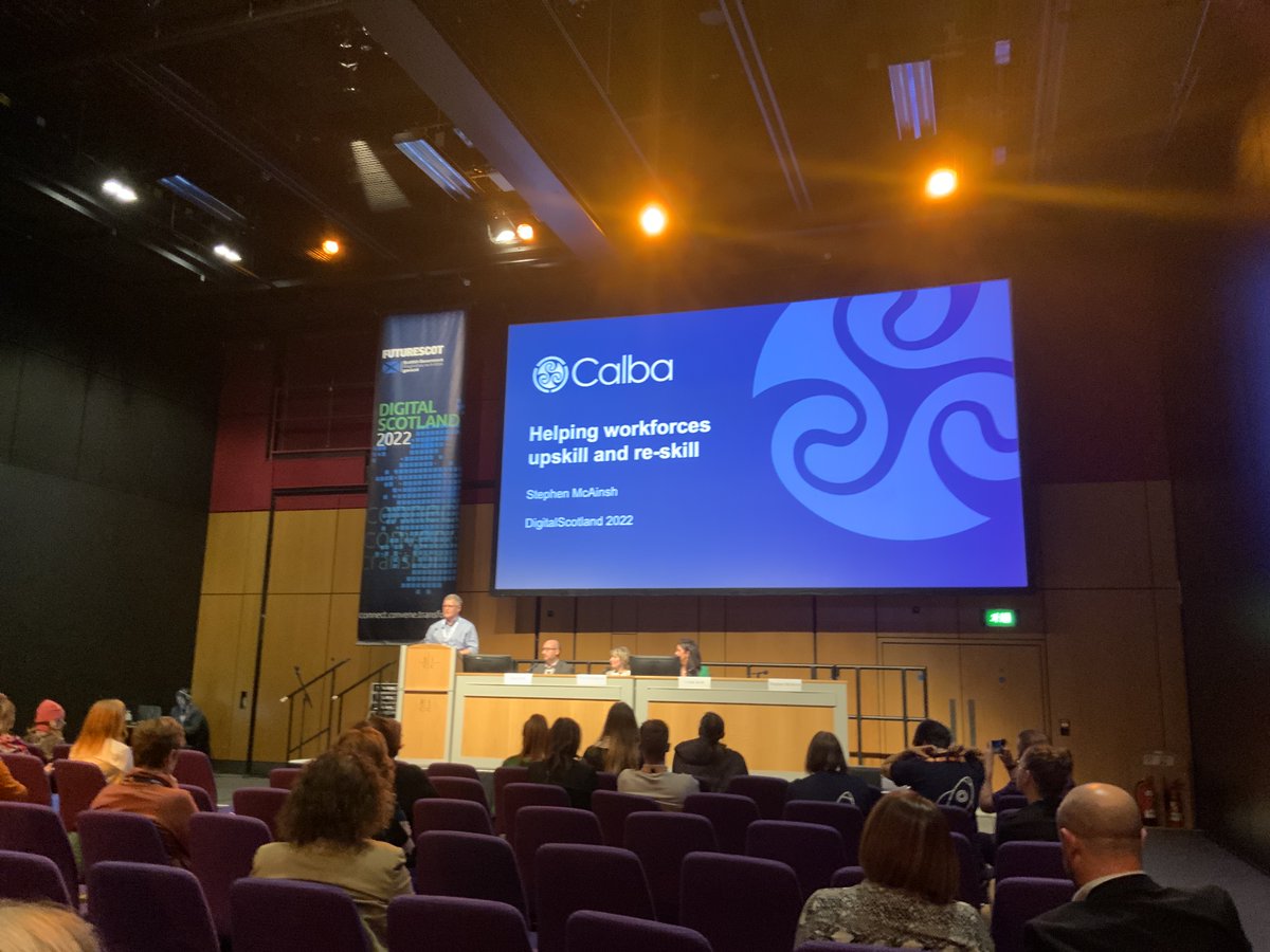 Futurescot_News's tweet photo. Final speaker of the session is Stephen McAinsh from @agile_calba which specialises in ‘agile coaching, agile training and delivery services’. 
#DigitalScotland2022 👇 https://t.co/fNdvYKWuzu