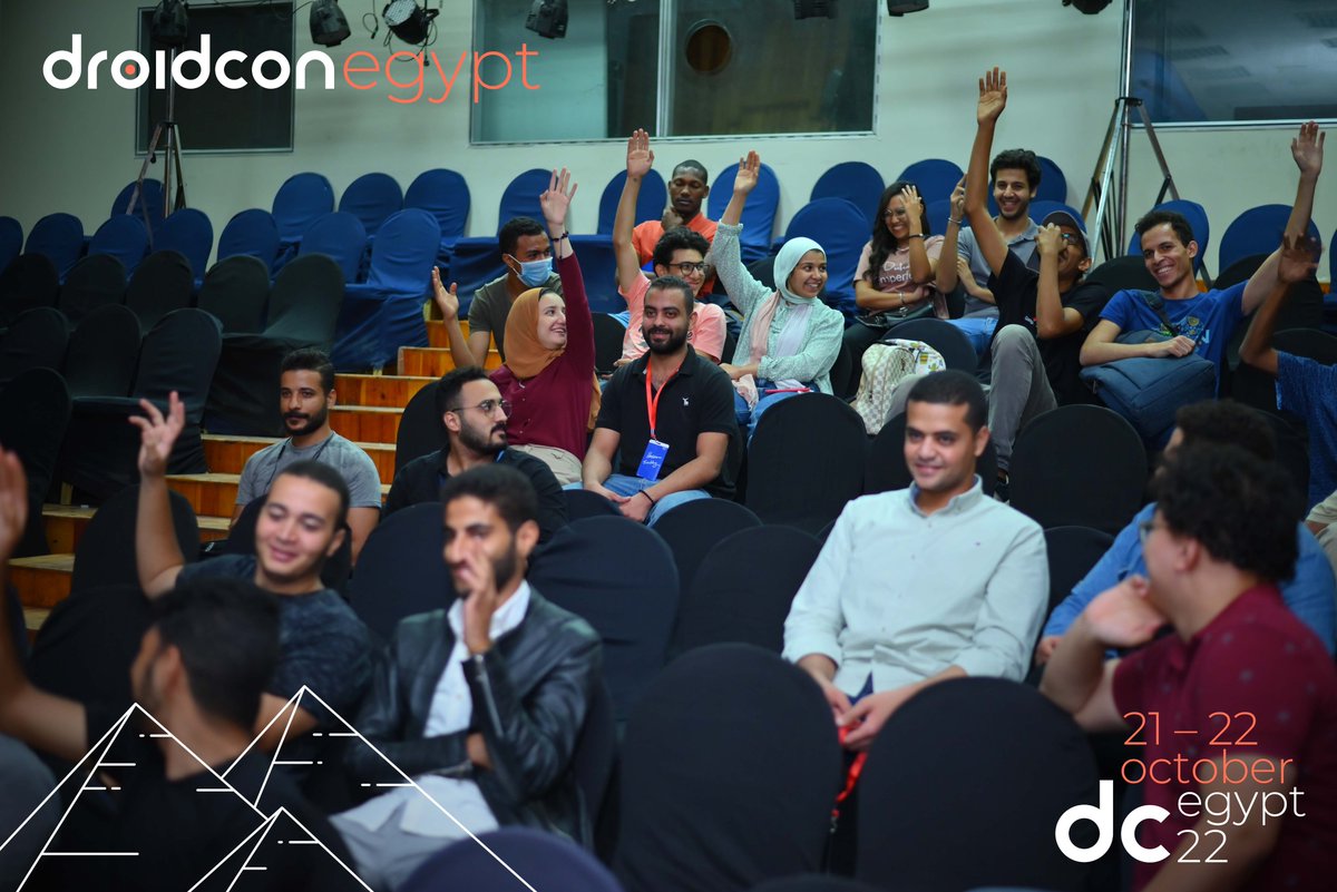 droidconEgypt's tweet photo. Frank Tamre with a great workshop "Composing your design in Jetpack COmpose"
#dcegy22 https://t.co/HiKthJ4ZeX