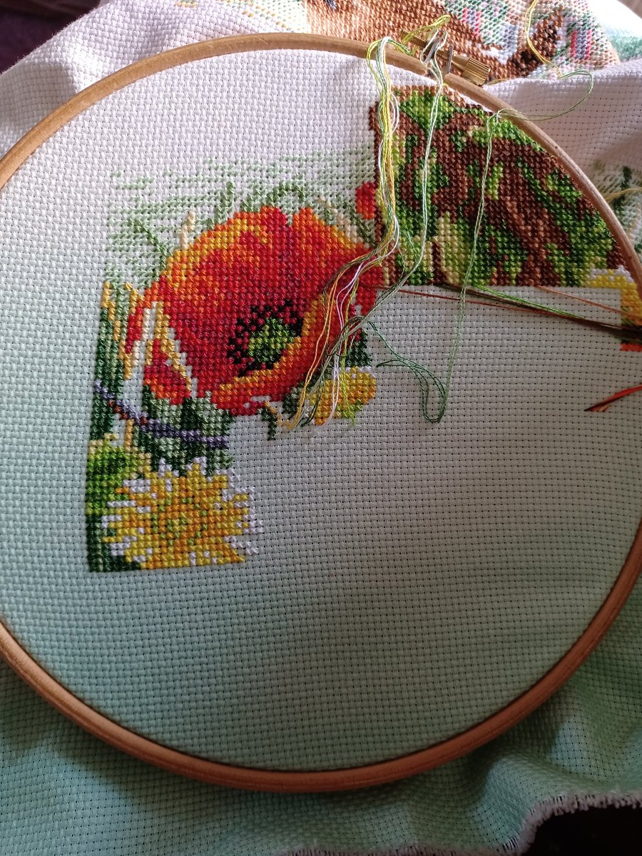 leo181711's tweet image. Almost 5hrs of stitching, 500 stitches done, approx 4000 stitches left to stitch 😱😱 #TakingForever