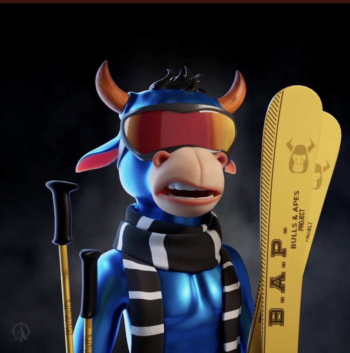 Our very own <a href="/Eddie_VonAllmen/">900eth.eth</a> is giving away this beautiful teen to the Play 4 the Logo Champion! <a href="/AcesofBAP/">BAP Poker Bulls</a> Sign Up Today!!!!