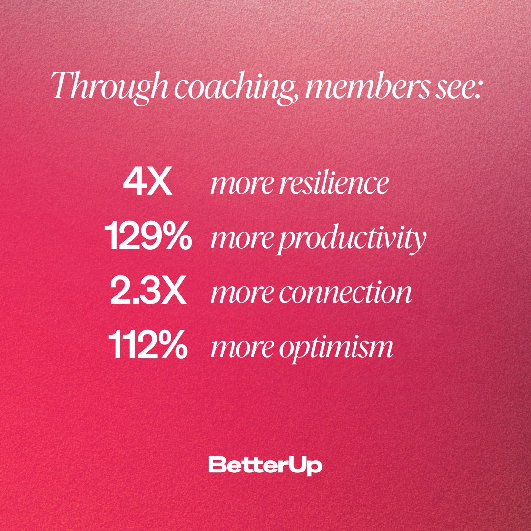 We’ve reached TWO MILLION member sessions! ⚡️
These are 2 million breakthrough moments that members and BetterUp Coaches created together. 

Human transformation doesn't happen overnight, and we are in awe of our coaches for everything they’ve put in to hit this milestone.