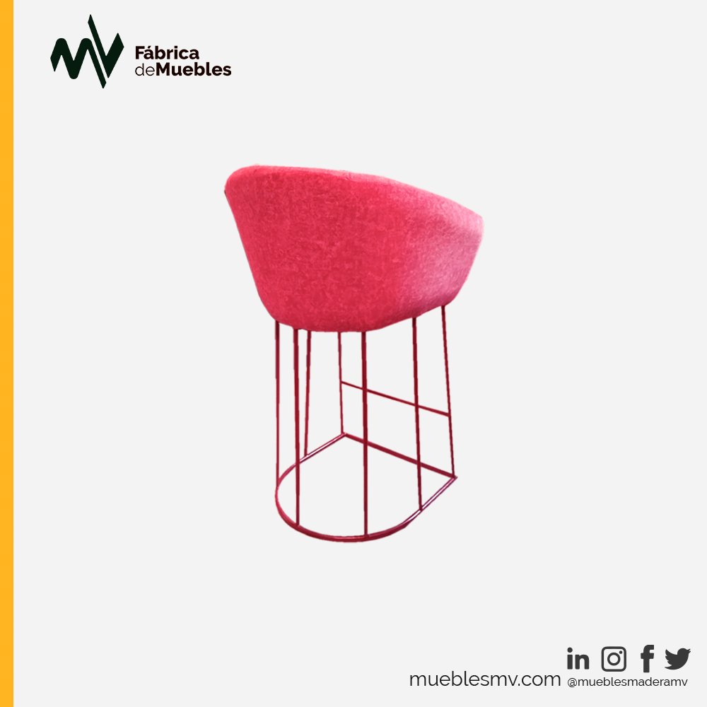 MueblesMaderaMV's tweet photo. 🪑🎀 #Silla Kathe #metal #tapizada: Si lo puedes pensar lo podemos crear, esta silla es un diseño customizable para #comedores o #barras de todo tipo de #restaurantes, #bares, #gastropubs, #hoteles #oficinas #salon de belleza, entre otros. https://t.co/JWRotIp6Qm