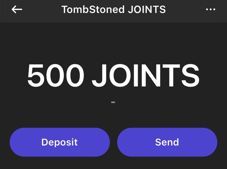 UsseNFT's tweet image. AYO! We got few days of OCTOMBER left so lets do $Joints giveaway!

500 $Joints for winner

1️⃣Follow me &amp;amp; @TombStonedHS 🪦🍃
2️⃣ Like &amp;amp; RT ✅
3️⃣Tag friends🤝

24 hours ⏰

#TombStonedTakeover #Octomber #WeRise