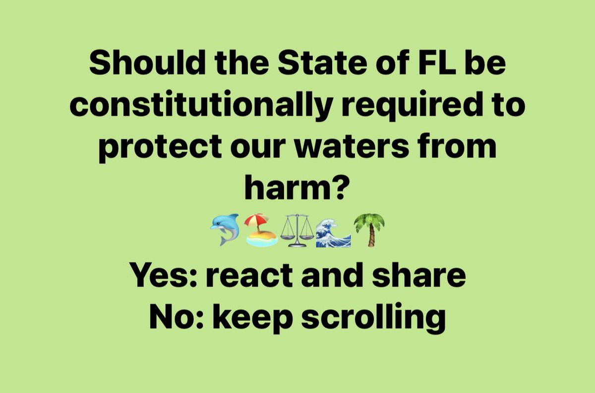 LEERON2019's tweet photo. @GovGoneWild @DeSantisWarRoom @ChristinaPushaw @CharlieCrist is the clean water candidate. He has already signed his petition affirming a constitutional right to clean water for all Floridians. Have you? Do it at @FL_RTCW  -  #flrtcw2024 https://t.co/o10txmdkBO