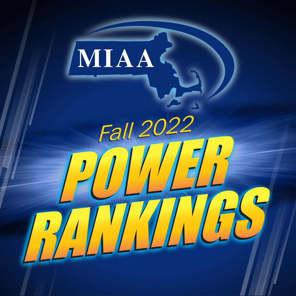 Updated power rankings for Fall 2022 sports - Field Hockey, Football, Boys & Girls Soccer, and Girls Volleyball - are now live. Power rankings include score data entered into Arbiter as of 4 a.m. today (Tuesday, October 25). miaa.net/power-rankings/