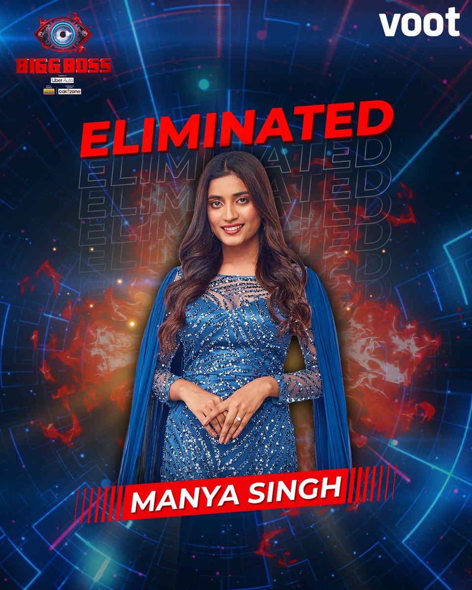 justvoot's tweet photo. Manya Singh ghar ki doosri sadasya banti hai who leaves the Bigg Boss house. 😔

Bigg Boss Season 16, streaming exclusively, on Voot.

@BeingSalmanKhan @ColorsTV 

Powered by - @Uber_India 
Digital Sponsor - @VimalElaichi 
Celebration Partner - #cakezone

#BiggBoss #BiggBoss16 https://t.co/k2XDNjV8LM