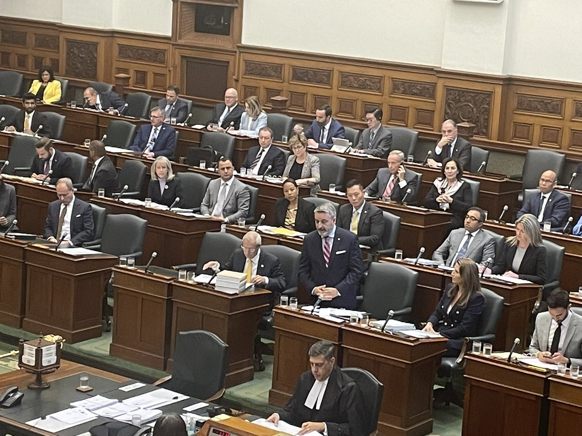 Premier Doug Ford and Minister Sylvia Jones are both not in the legislature, a day after news came out they’d been summoned to appear before the Emergencies Act Inquiry in Ottawa #onpoli