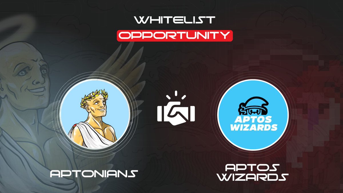 🪬💎WL OPPORTUNITY💎🪬 For Holders of @AptosWizards Our good friends🪄🤩 Will giveaway 30WL of @AptoniansNFT to their Holders💪😁 #Aptos Union Power🔥 HODL To Win! #Aptos #AptosNFTs #LFM