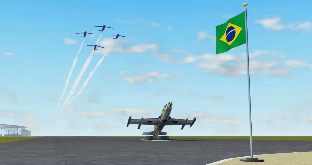 EDAR - Esquadrão de Demonstração Aérea do Roblox tweet media