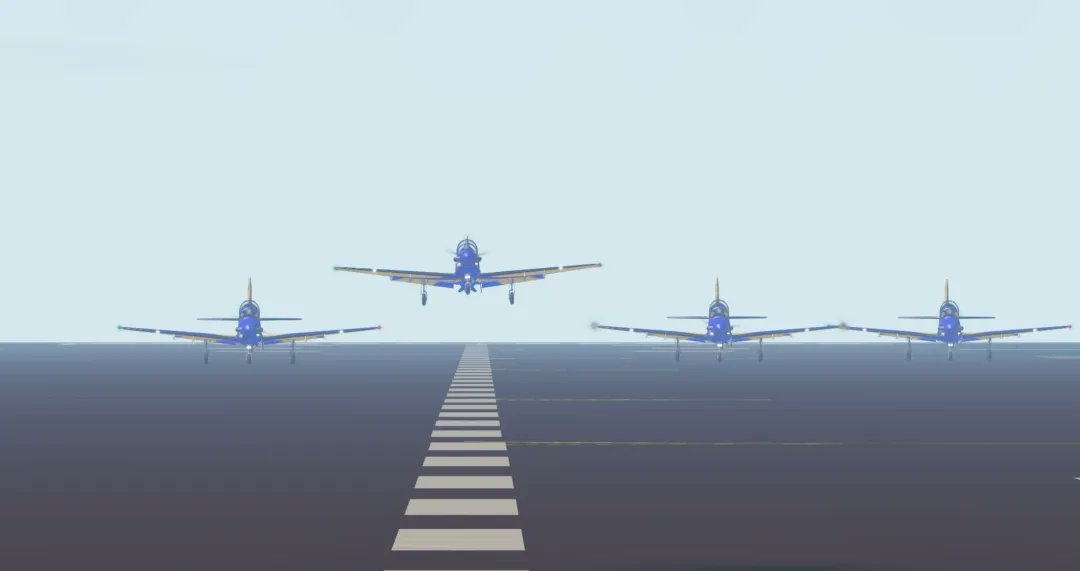 EDAR - Esquadrão de Demonstração Aérea do Roblox tweet media
