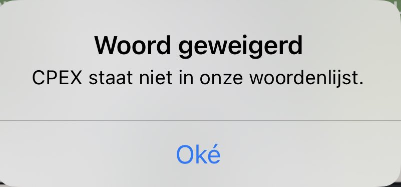 brtvngl's tweet photo. Hey vrindschap, de Clément bepaalt zelf wel ofdatter een woord gewaagerd wurt of nie. @wordfeud
#ClementPeerens #CPEX https://t.co/3H6oXrGeGp