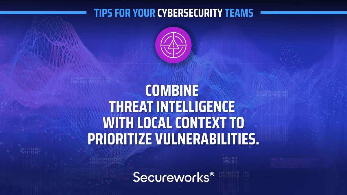 Secureworks's tweet photo. Regardless of how similar they are, your organization is vastly different from that of your competitors β your #securitystrategy should be unique β
Use your local context, and leading #threatintel, to develop strategy. https://t.co/eXwPBQOCBf #SCWXCyberTips #Cybersecurity https://t.co/wtJcO1bMzE