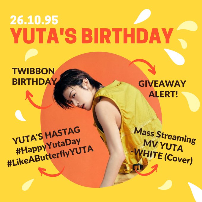 SUBYUSE's tweet photo. ⠀⠀⠀⠀⠀⠀⠀⠀⠀
  There's a day in 1995 an amazing moment has happen. In Osaka— the place that we know had many beautiful place we can share with love. And then in October 26 The 'mountain man' has born to the world~ The healing smile, Nakamoto Yuta 💛
⠀⠀⠀⠀⠀⠀⠀⠀⠀ https://t.co/vDEXV6FQBn