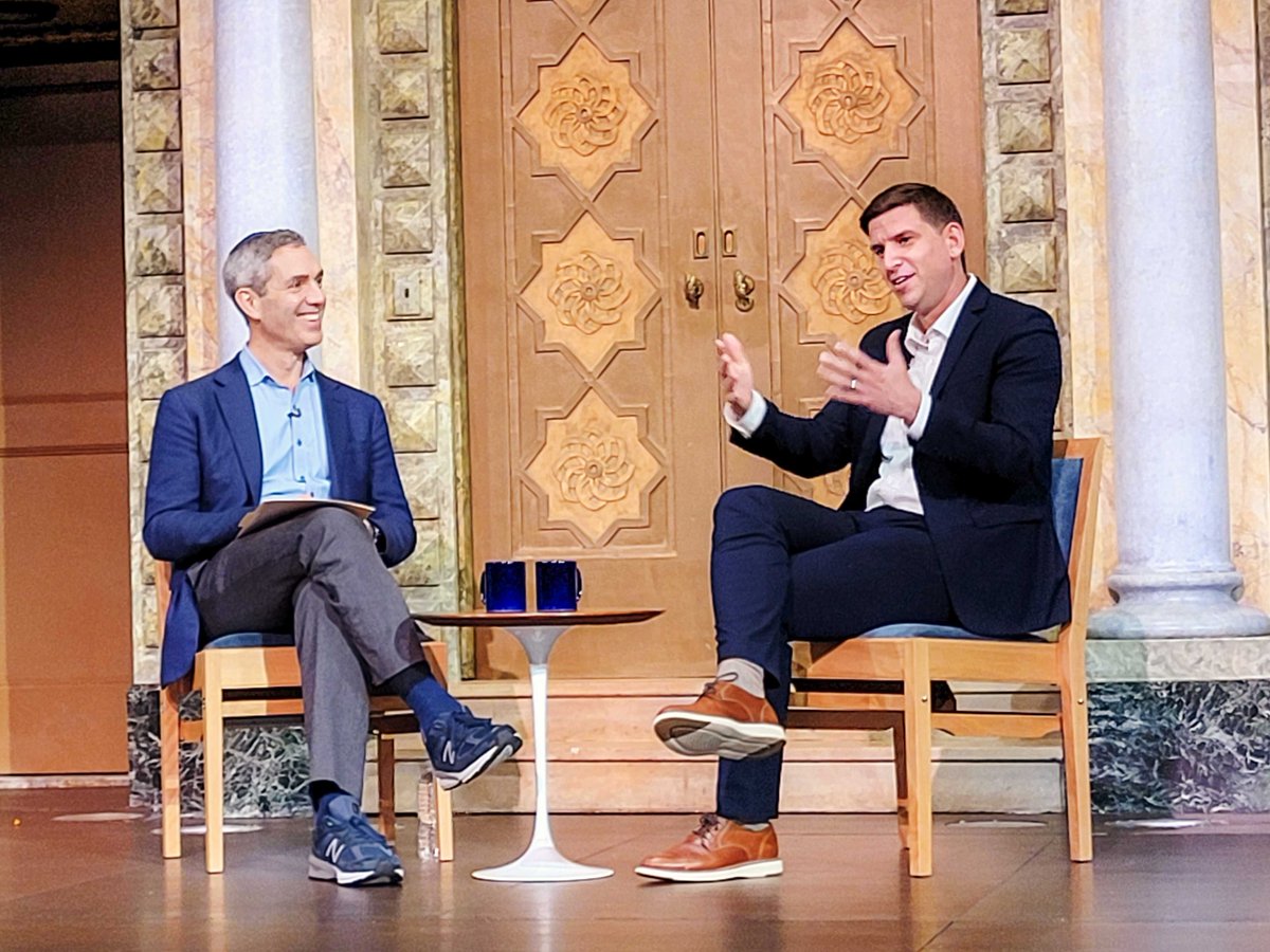 Yesterday evening at <a href="/ParkAvenueSyn/">Park Ave Synagogue</a>, our CEO <a href="/dhalperin/">David A. Halperin</a> discussed the state of the political map and what’s at stake in Israel’s upcoming elections in conversation with <a href="/RabbiCosgrove/">Elliot Cosgrove</a>.

If you missed the event, you can watch the recording here: youtube.com/watch?v=Ilk6hK…