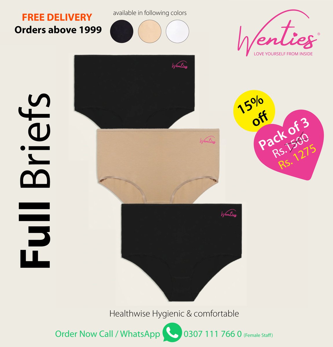 wentiesofficial's tweet photo. They cover everything from high waist to low cut on the legs. They are good for minimising your tummy.
#fullbriefs #full #briefs #comfort #hygiene #stylish #wenties #brand #healthfriendly #sale #discount #offer #breathable #soft
https://t.co/vkNzHUNbzZ
https://t.co/V8de6hyKKC https://t.co/EqC6GKZhLv